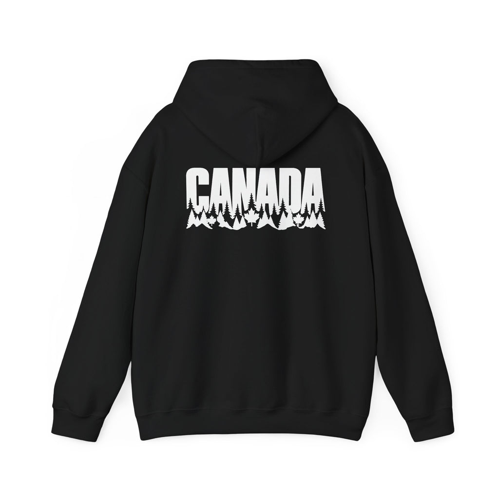 Canada Pine Silhouette Back Print Hoodie