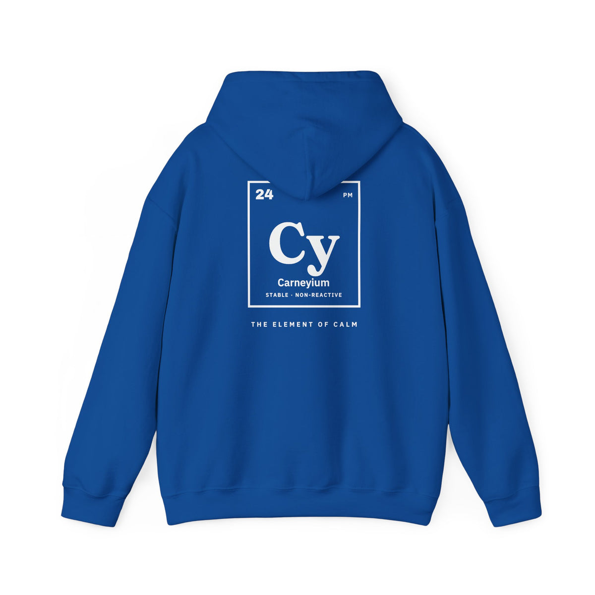 Carneyium Element of Calm Back Print Hoodie