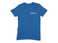 Blue t-shirt with a red maple leaf and "The Bold Canadian" text.
