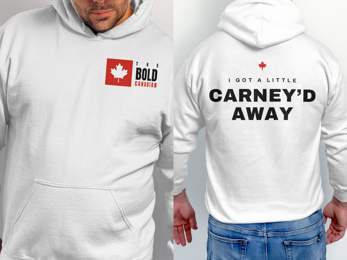 Carney'd Away Canadian Back Print Hoodie