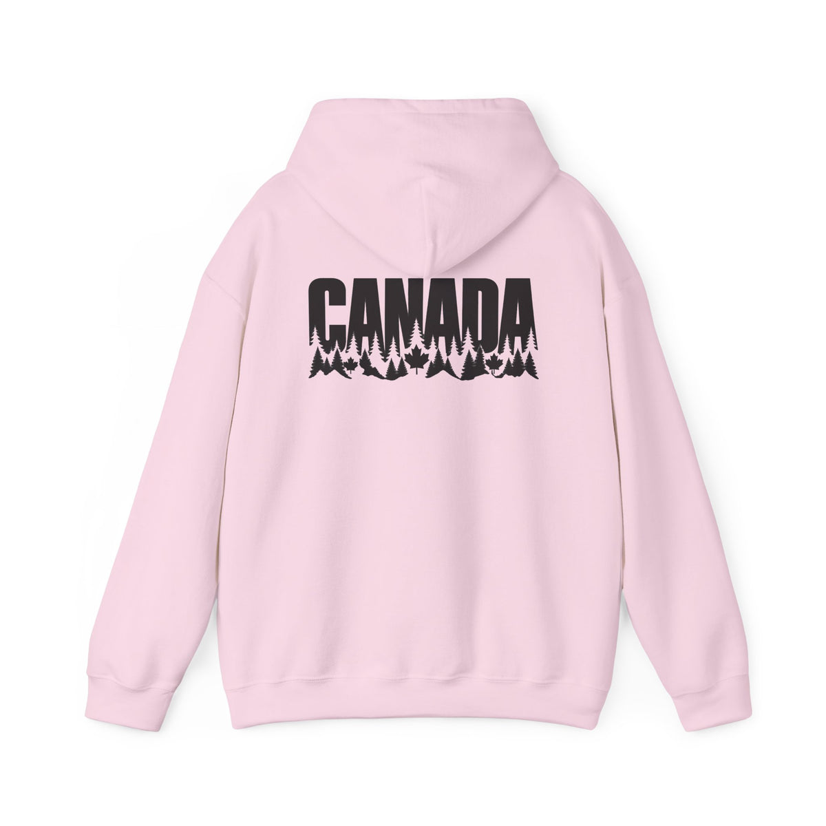 Canada Pine Silhouette Back Print Hoodie