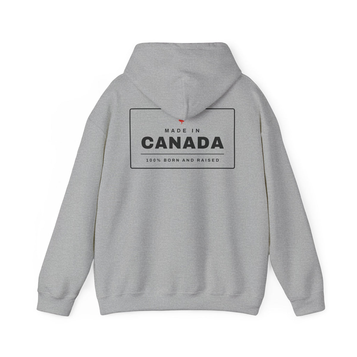 Made In Canada Back Print Hoodie