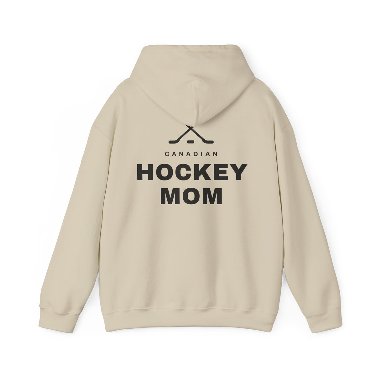 The Canadian Hockey Mom Back Print Hoodie