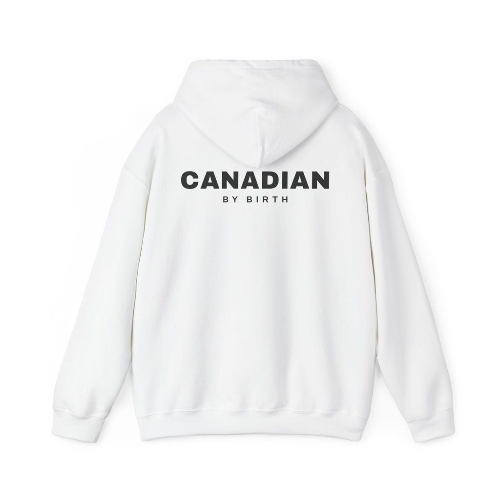Canadian By Birth Back Print Hoodie