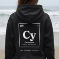 Carneyium Element of Calm Back Print Hoodie