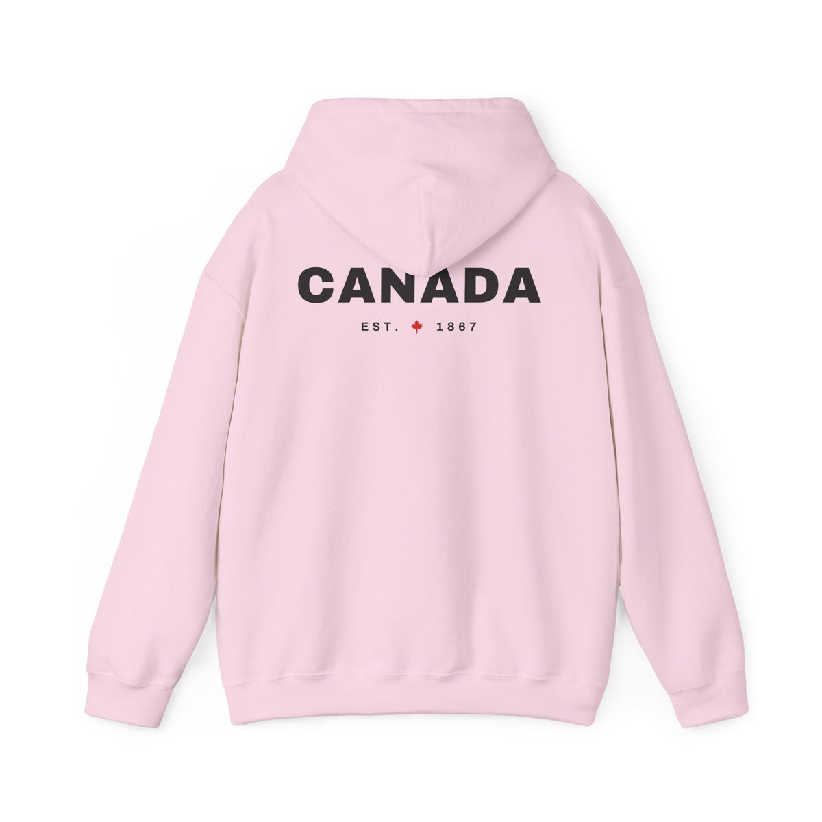 Canada Est. 1867 Back Print Hoodie