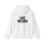 Still Lake Ontario Back Print Hoodie