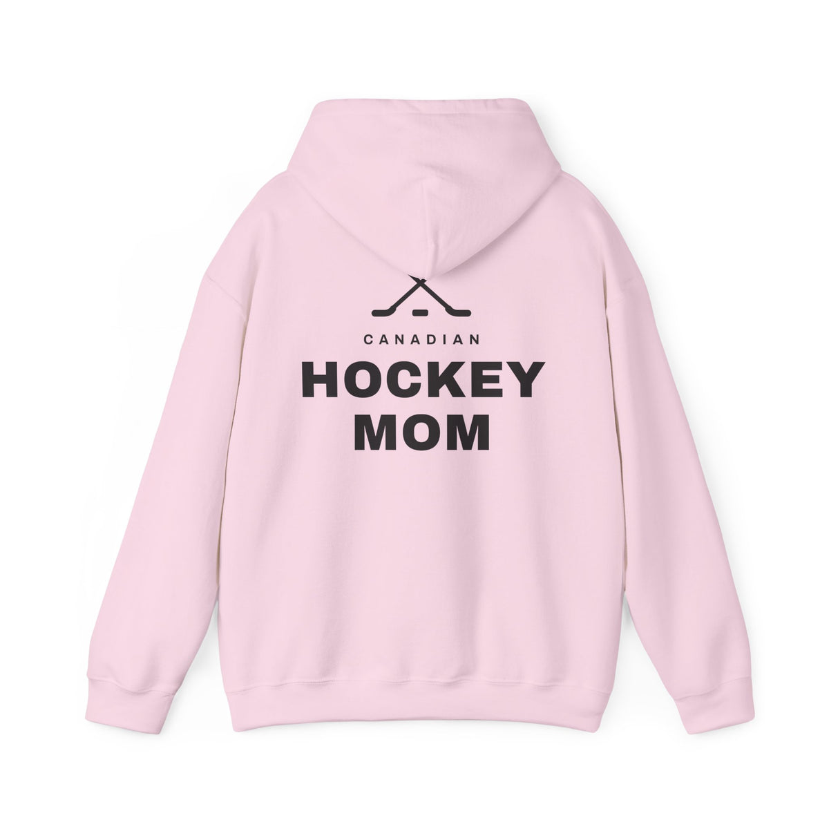 The Canadian Hockey Mom Back Print Hoodie