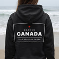 Made In Canada Back Print Hoodie