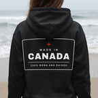 Made In Canada Back Print Hoodie