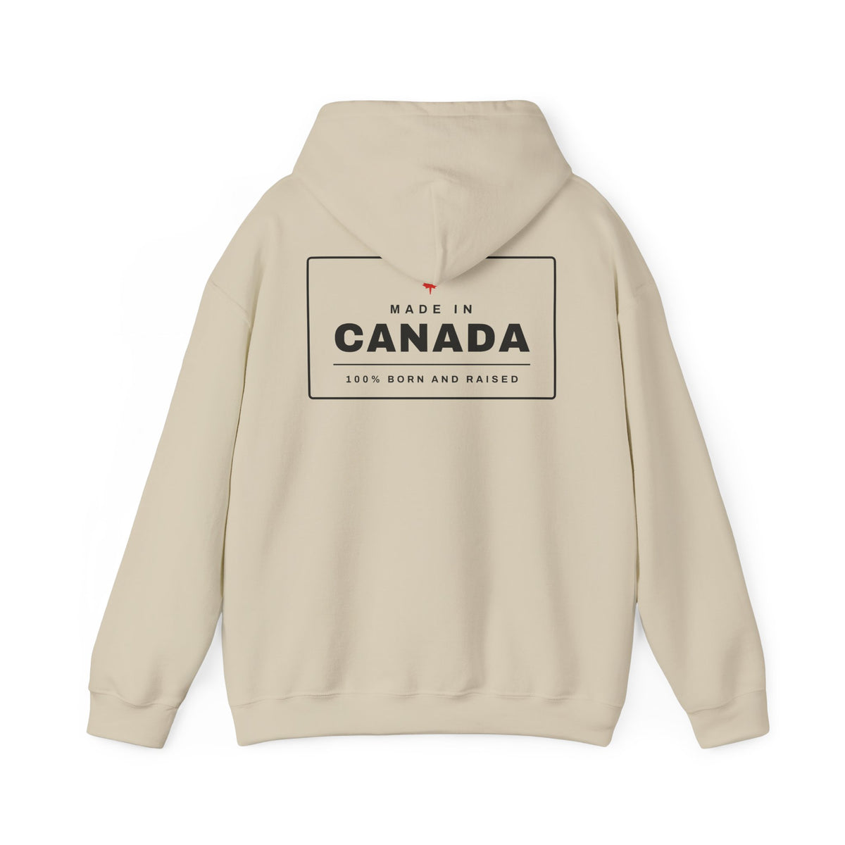 Made In Canada Back Print Hoodie