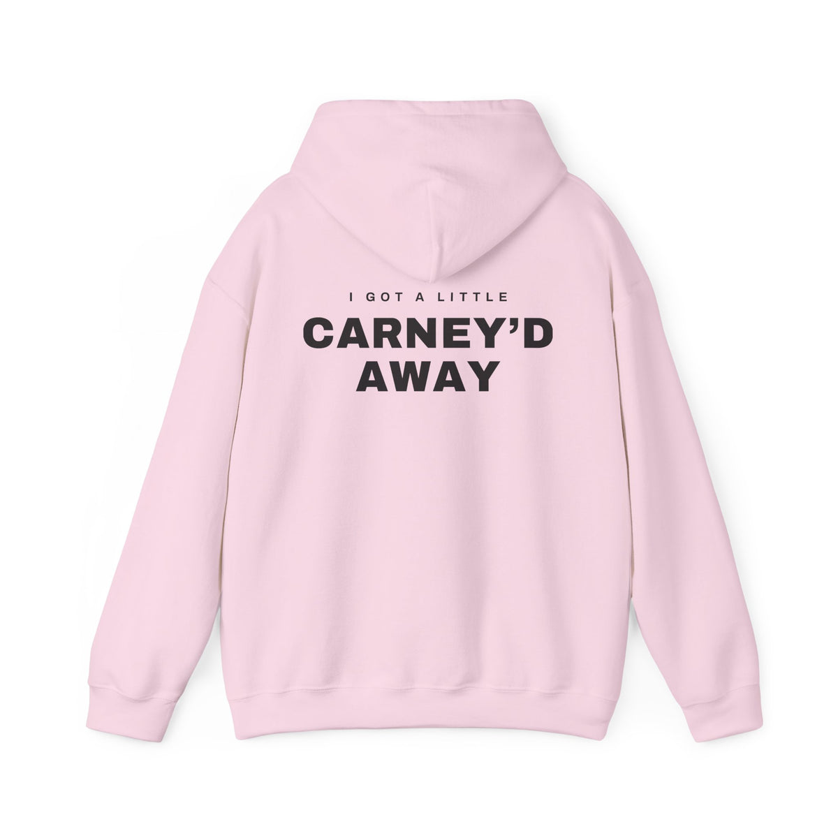 Carney'd Away Canadian Back Print Hoodie