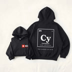 Carneyium Element of Calm Back Print Hoodie