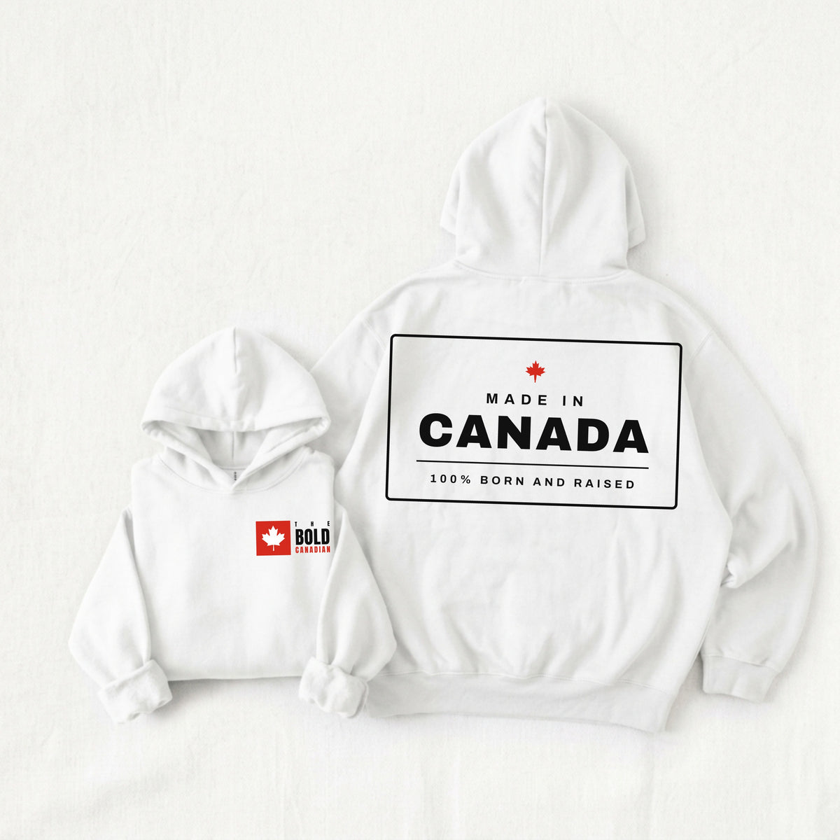 Made In Canada Back Print Hoodie