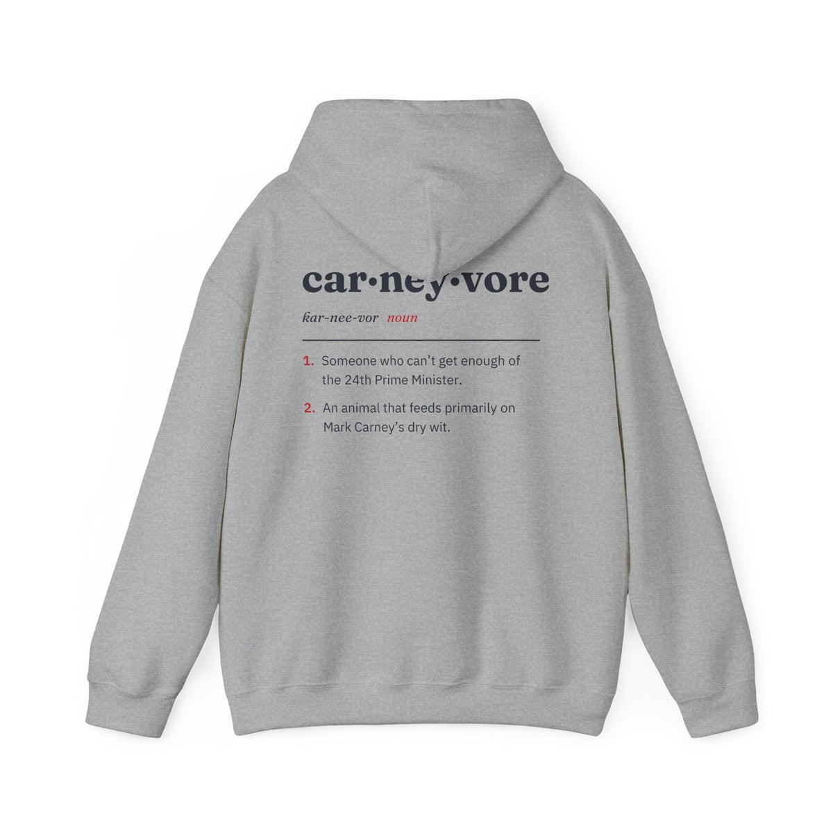 The Carneyvore Back Print Hoodie