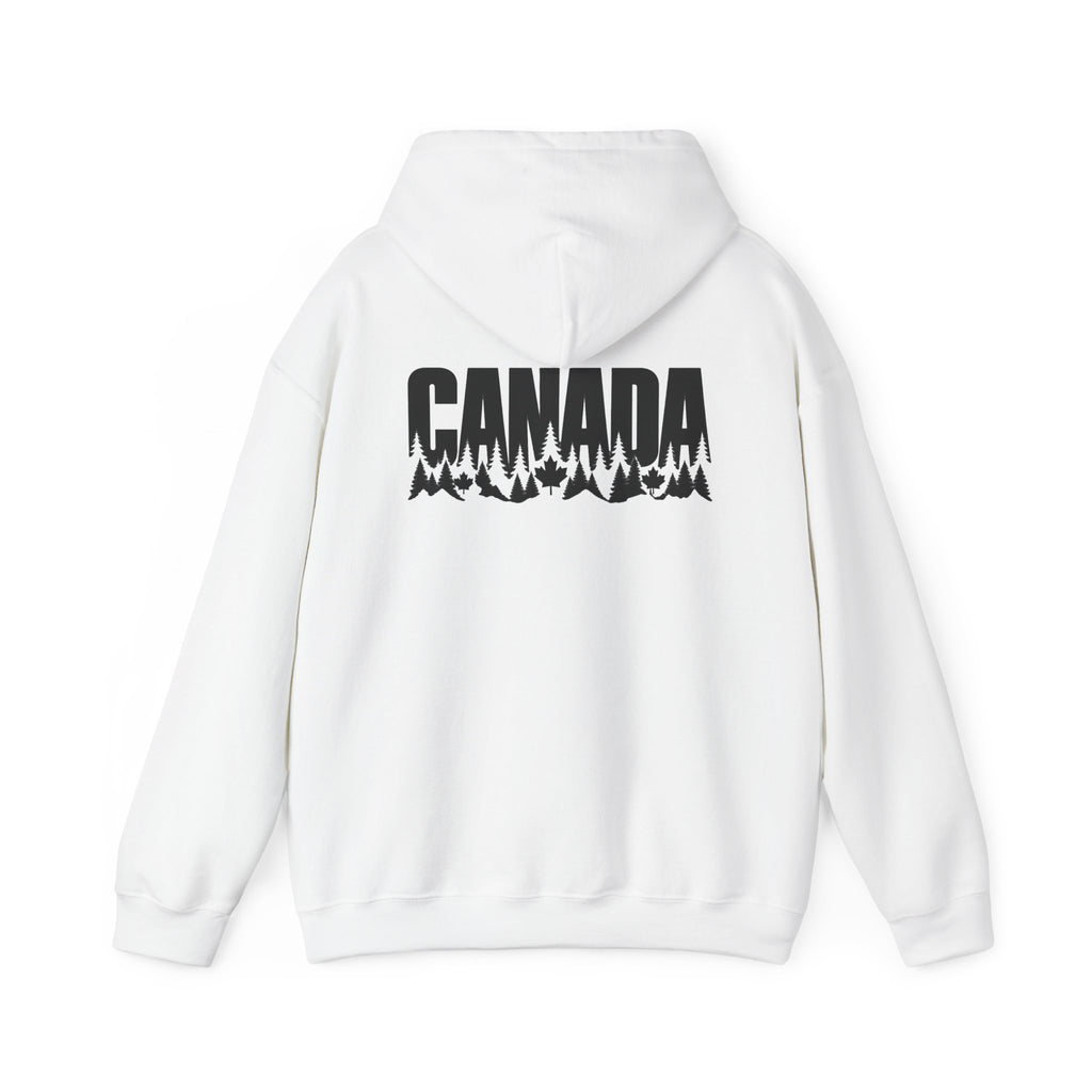 Canada Pine Silhouette Back Print Hoodie