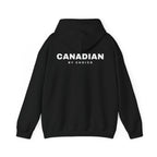 Canadian By Choice Back Print Hoodie