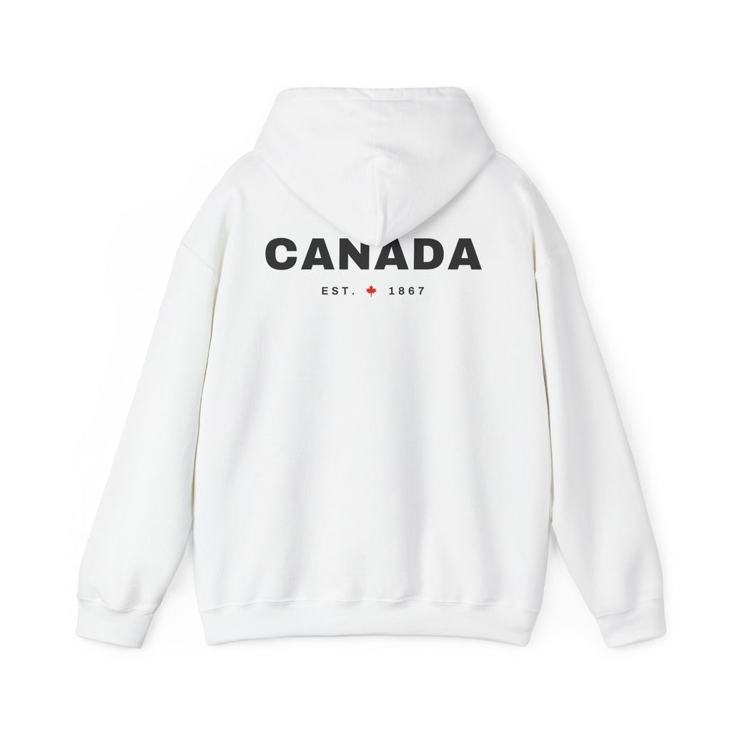 Canada Est. 1867 Back Print Hoodie