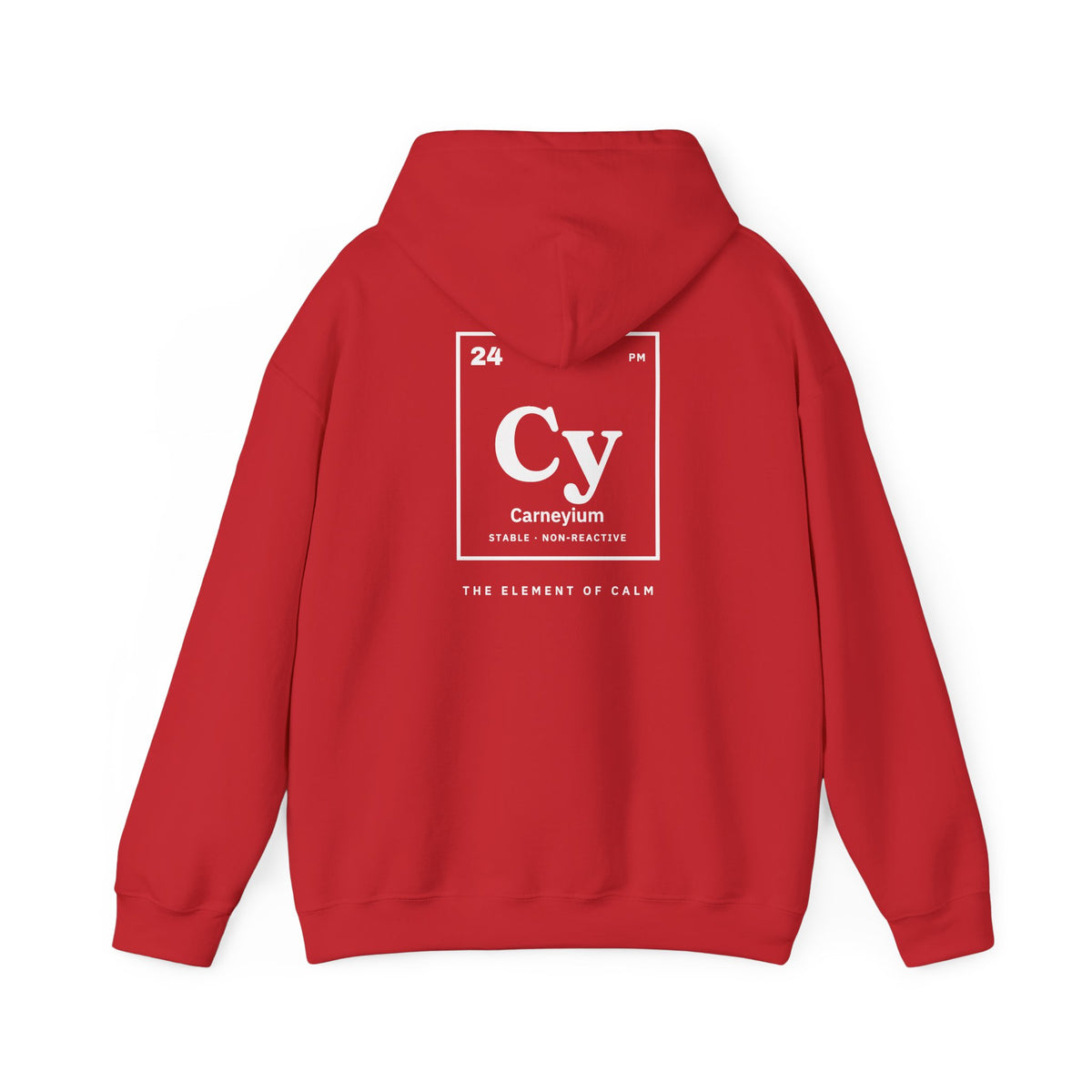 Carneyium Element of Calm Back Print Hoodie