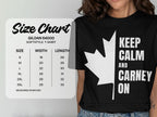Size chart for Gildan 64000 softstyle t-shirt with measurements in inches.