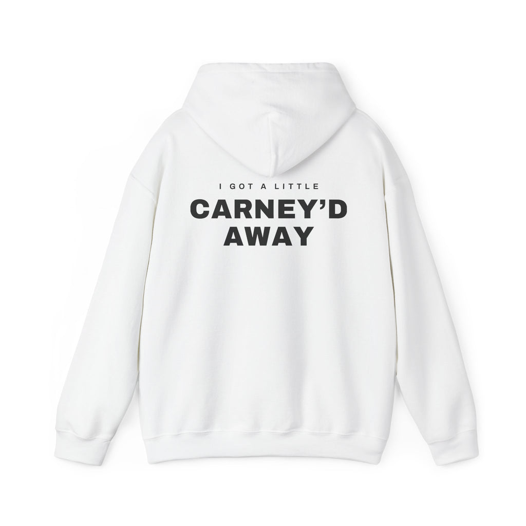 Carney'd Away Canadian Back Print Hoodie
