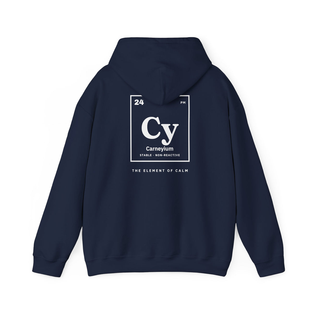 Carneyium Element of Calm Back Print Hoodie