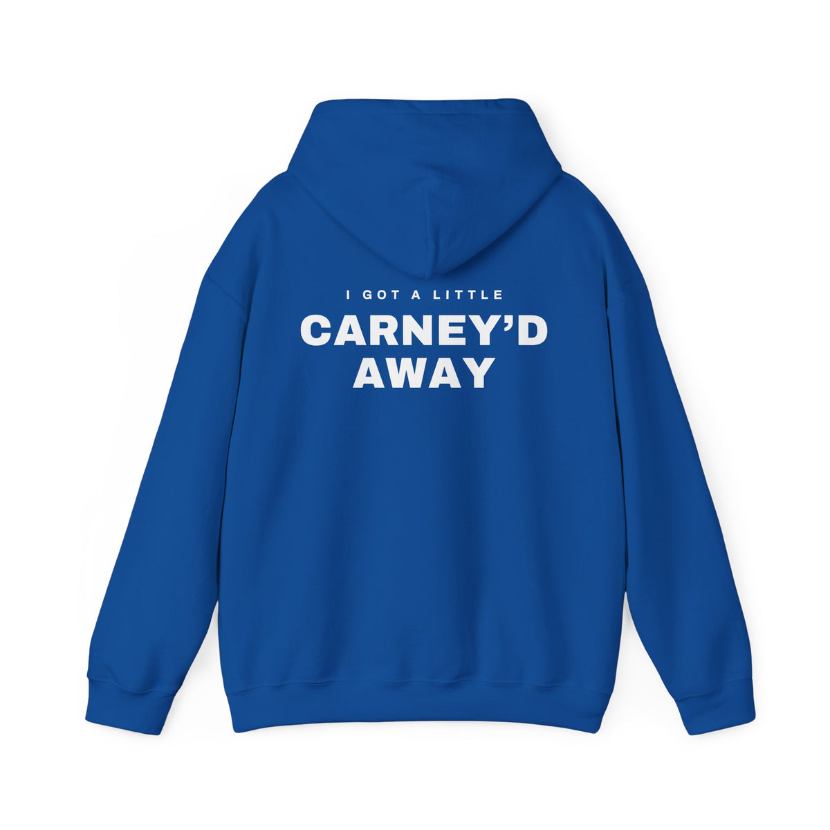 Carney'd Away Canadian Back Print Hoodie