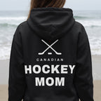 The Canadian Hockey Mom Back Print Hoodie