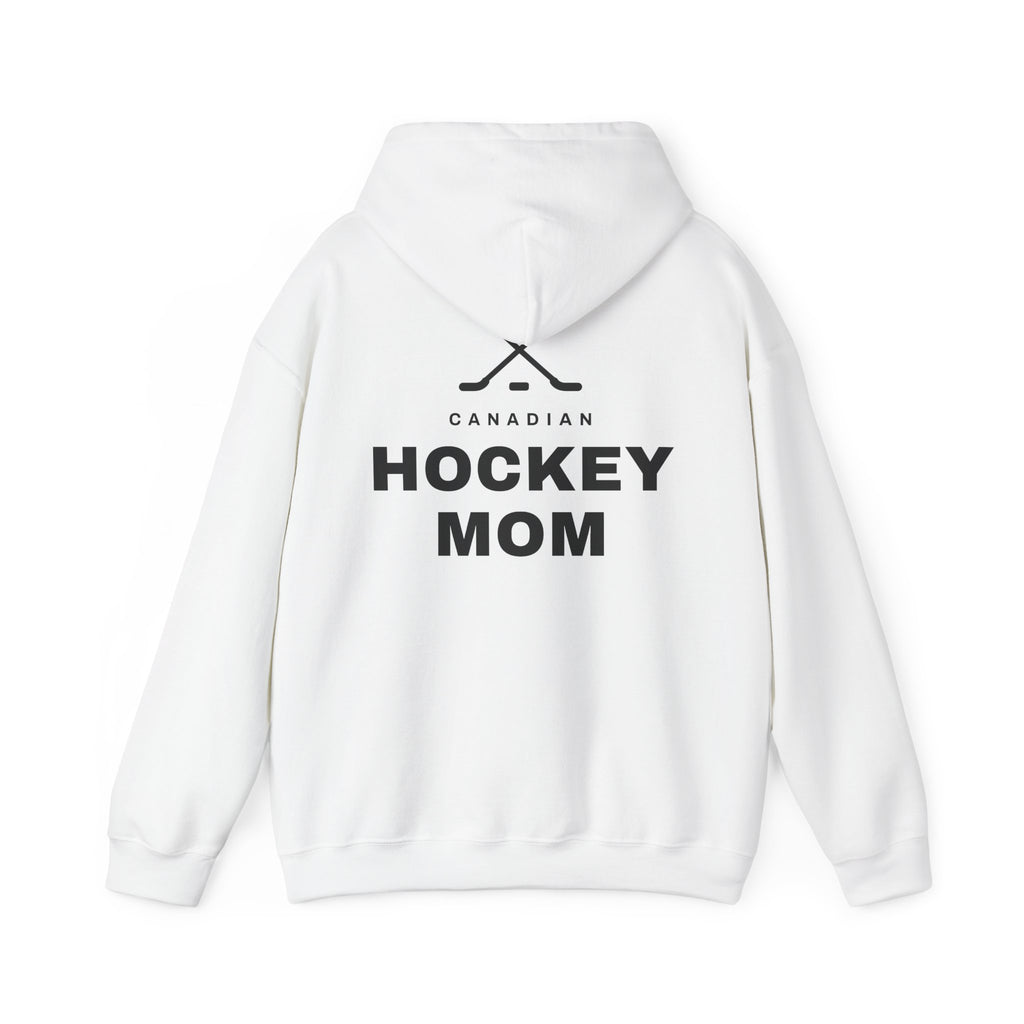 The Canadian Hockey Mom Back Print Hoodie