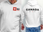 Canada Est. 1867 Back Print Hoodie
