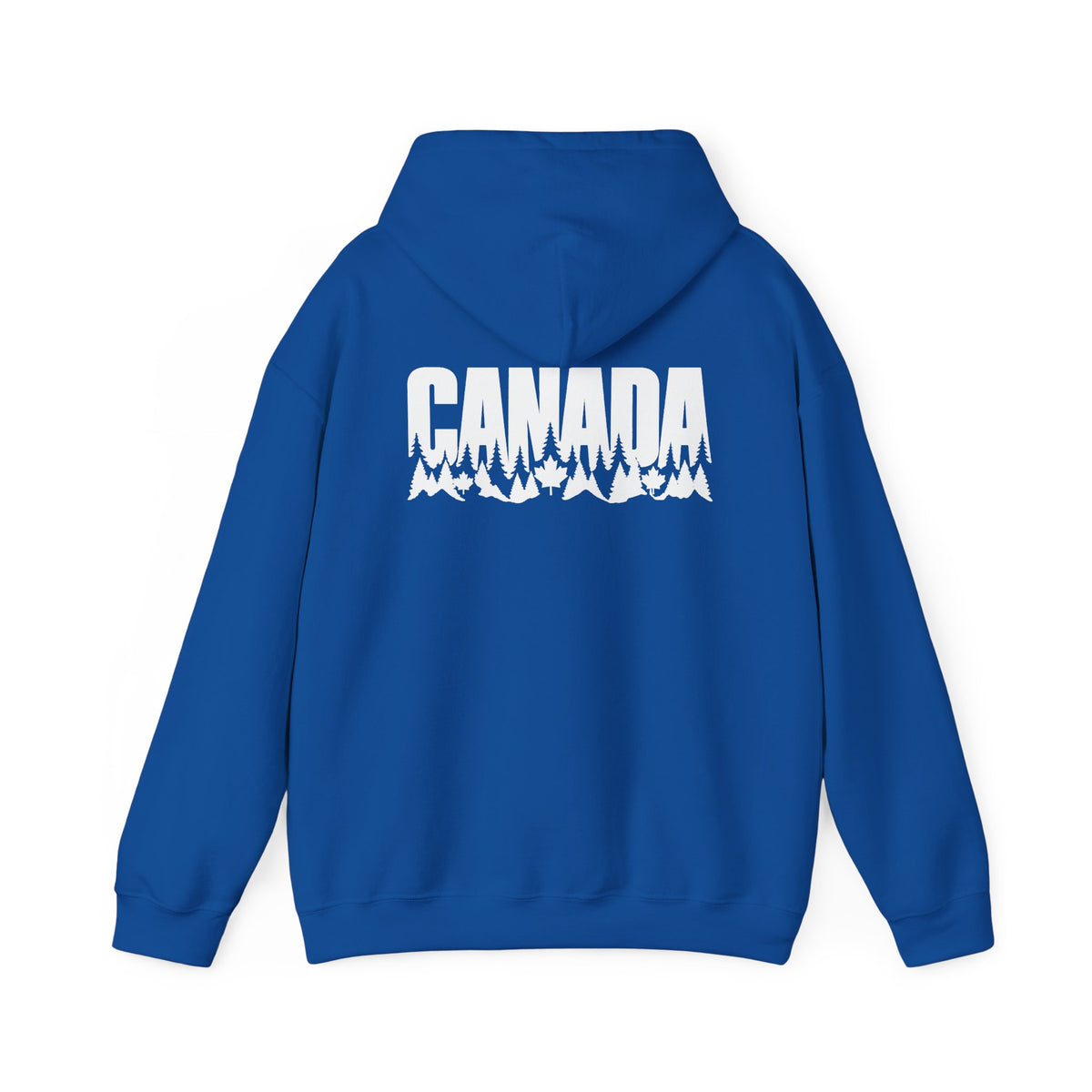Canada Pine Silhouette Back Print Hoodie