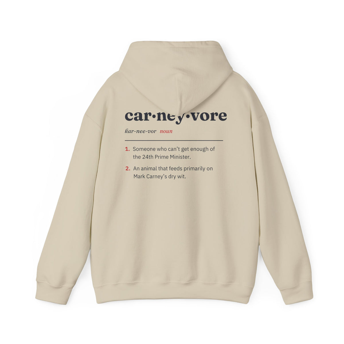 The Carneyvore Back Print Hoodie