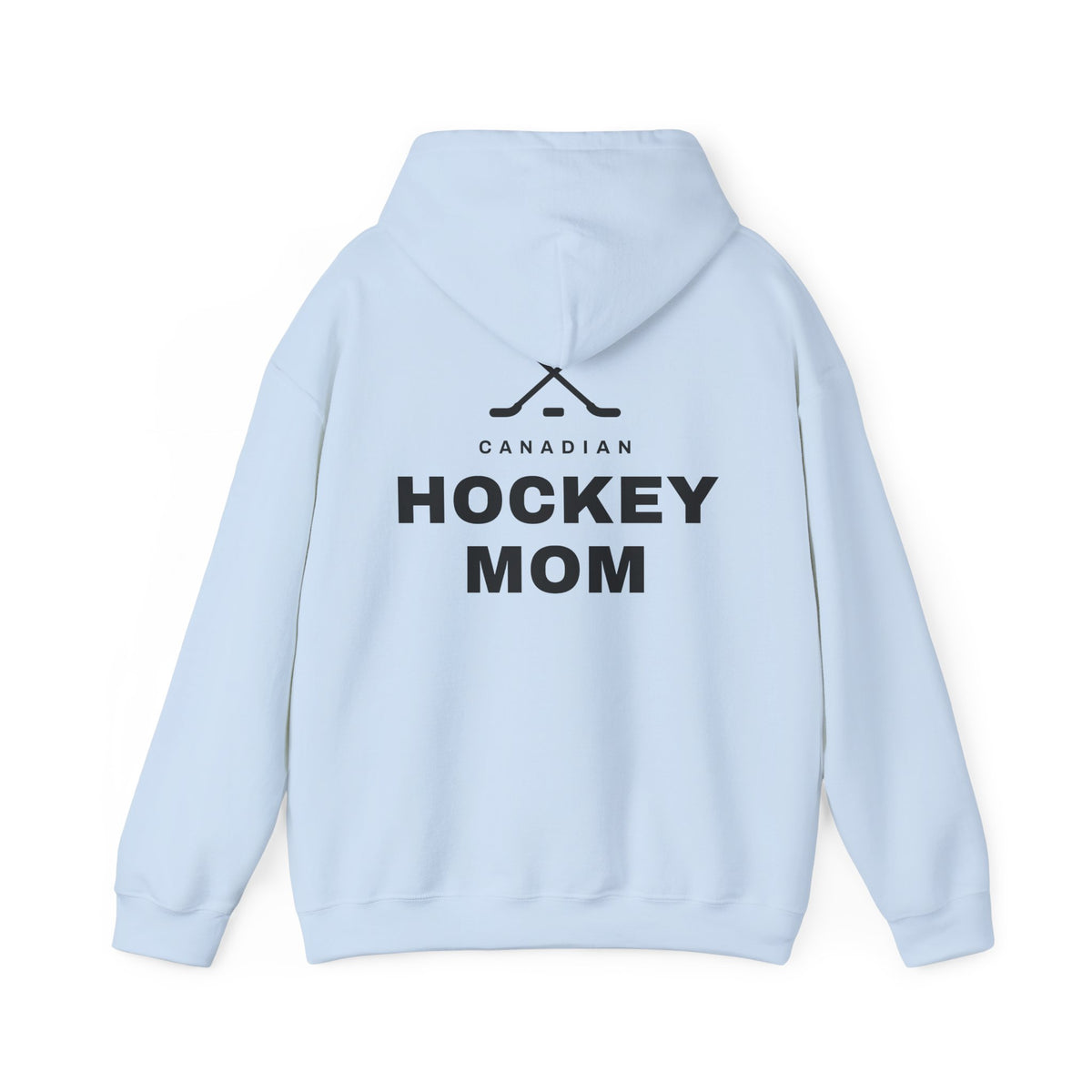 The Canadian Hockey Mom Back Print Hoodie