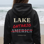 Lake Ontario Corrected Back Print Hoodie