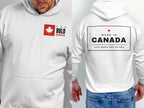 Made In Canada Back Print Hoodie