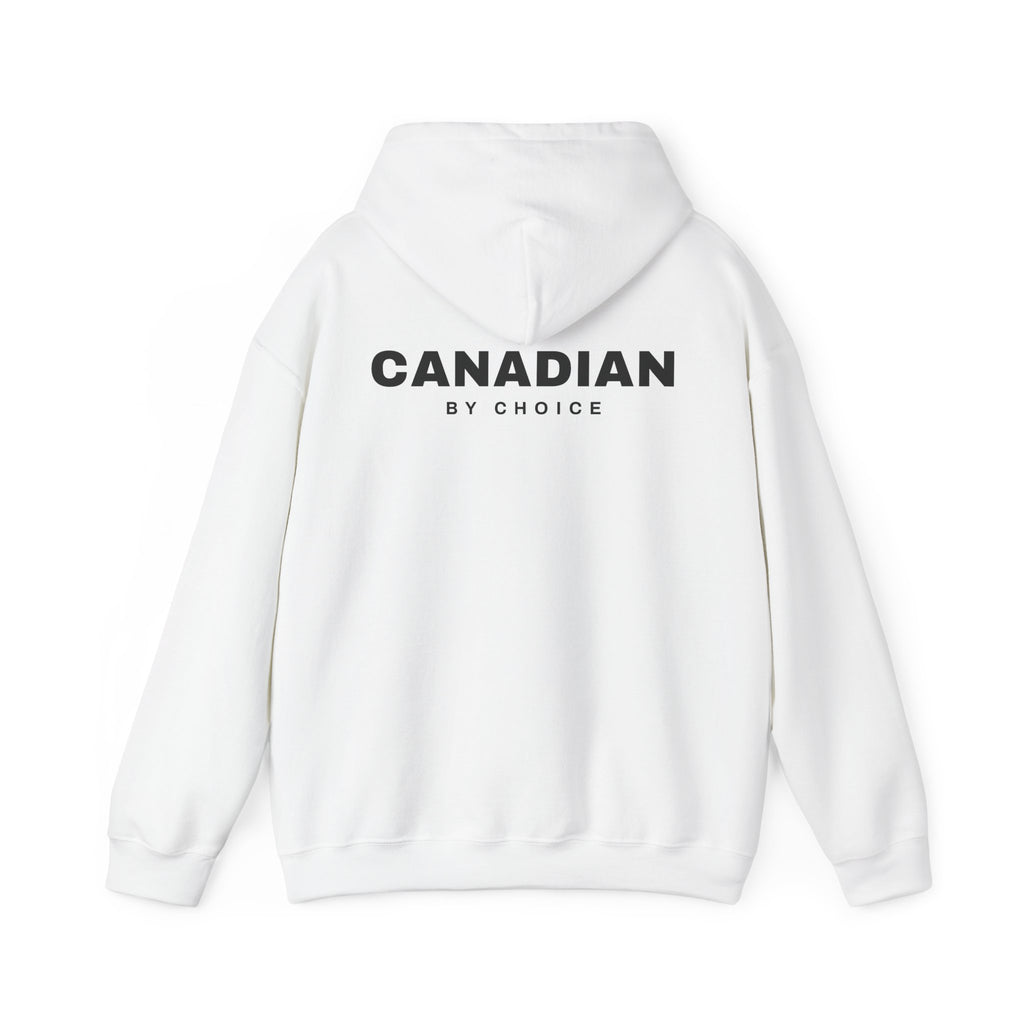 Canadian By Choice Back Print Hoodie