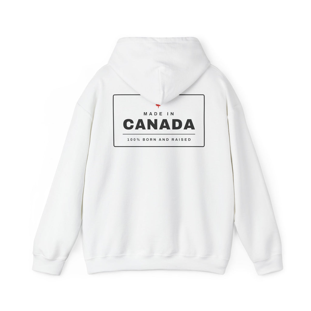 Made In Canada Back Print Hoodie