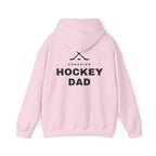 Canadian Hockey Dad Back Print Hoodie