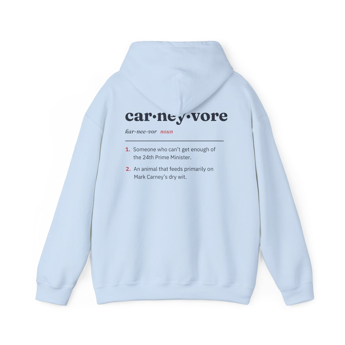 The Carneyvore Back Print Hoodie